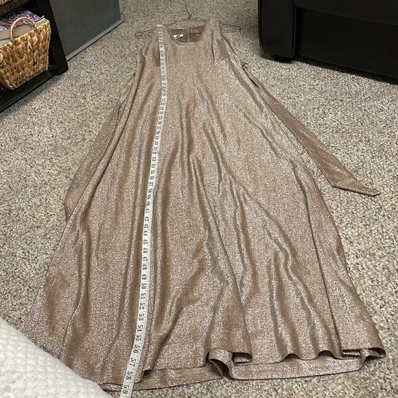 Vintage 70s sparkly gown - Picture 8 of 11